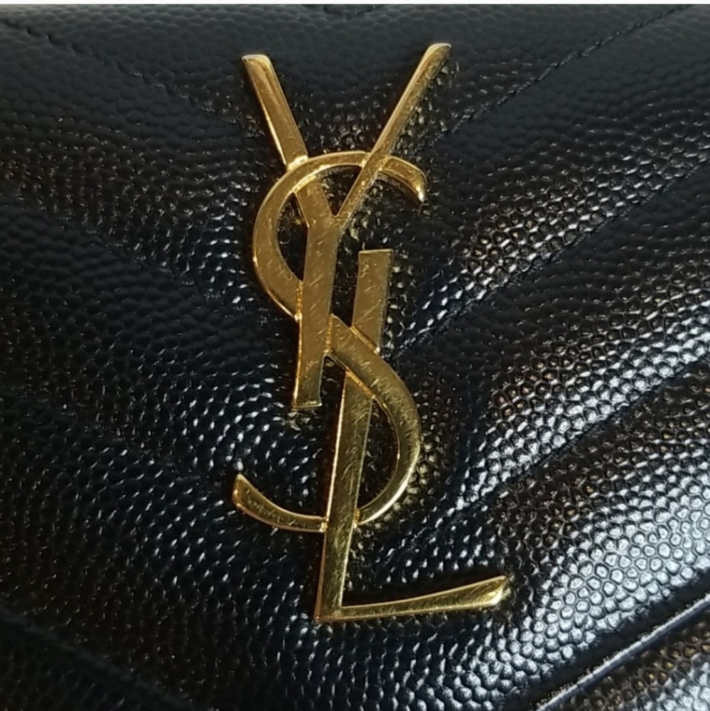 SOLD - YSL TRIFOLD WALLET - Picture 4 of 6